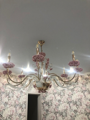 Подвесная люстра Muntiggioni OML-70413-08 фото покупателя 2